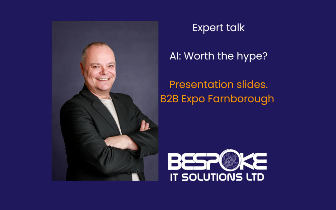 AI: Is it worth the Hype – Presentation slides