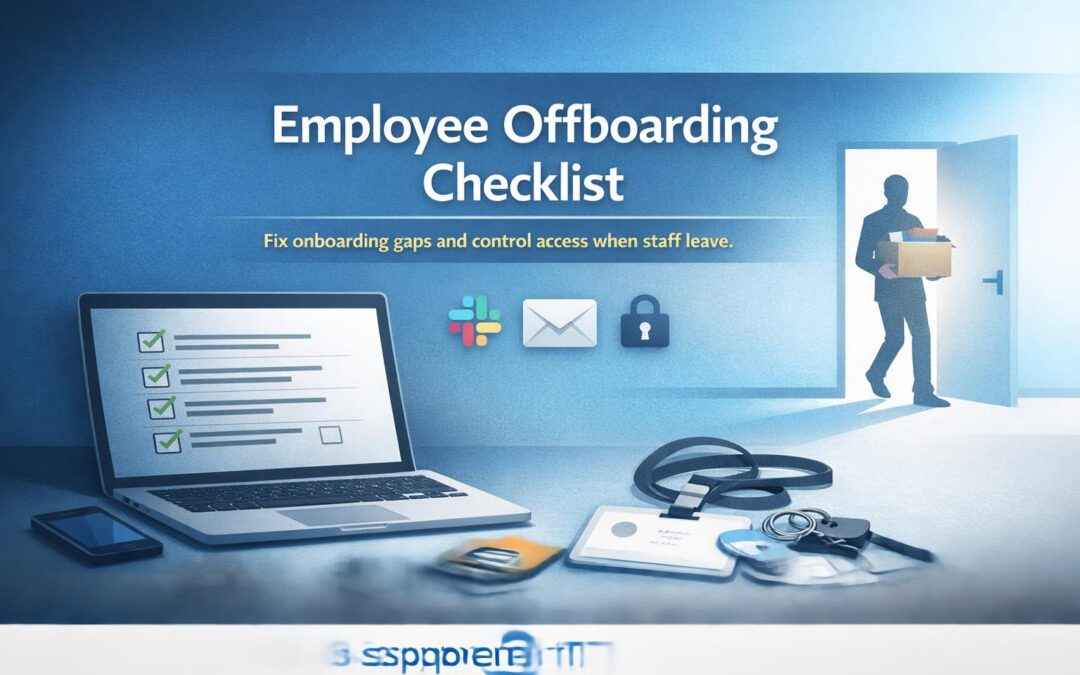 Plan for offboarding from day one.
