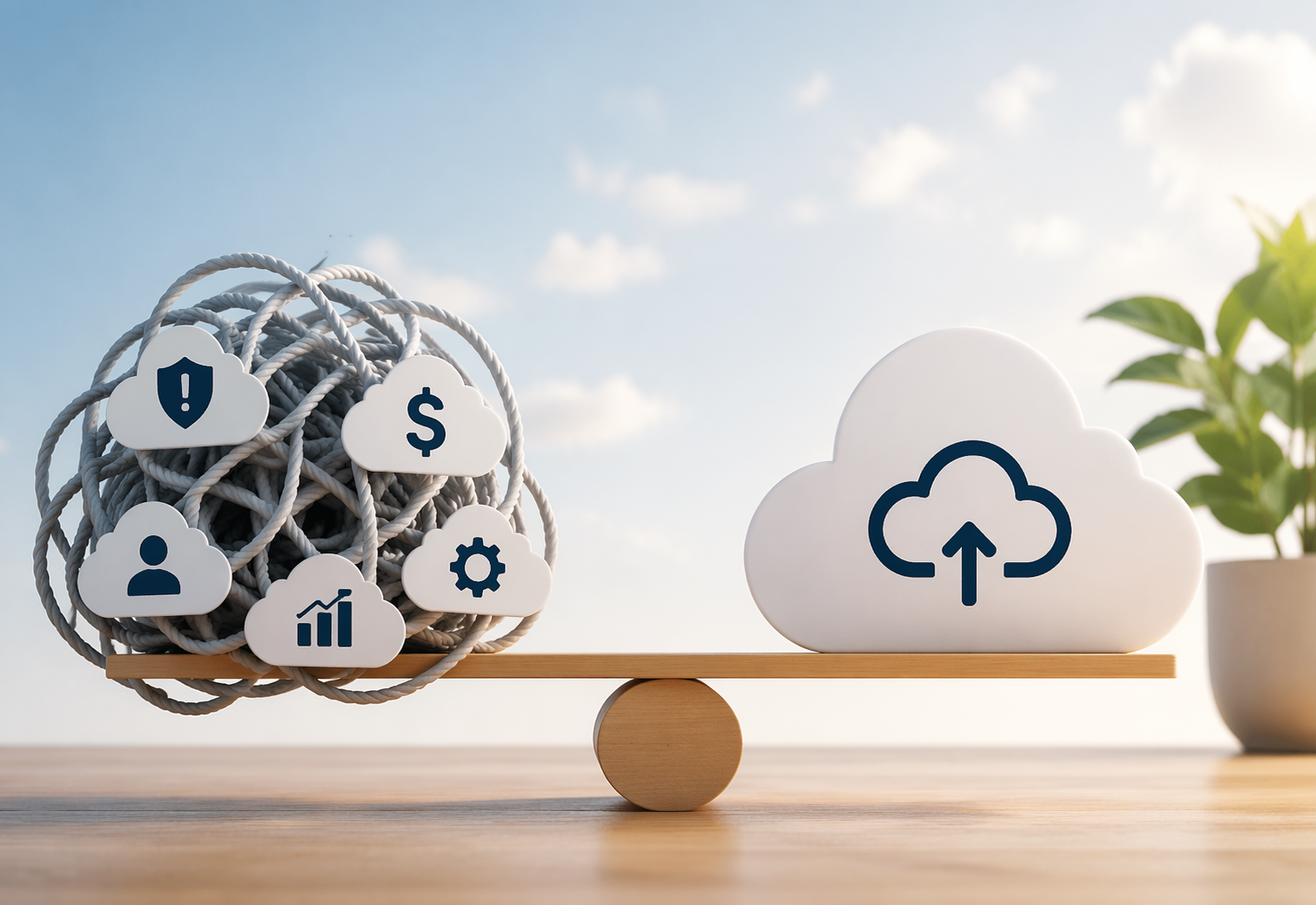 Cloud network spreading.