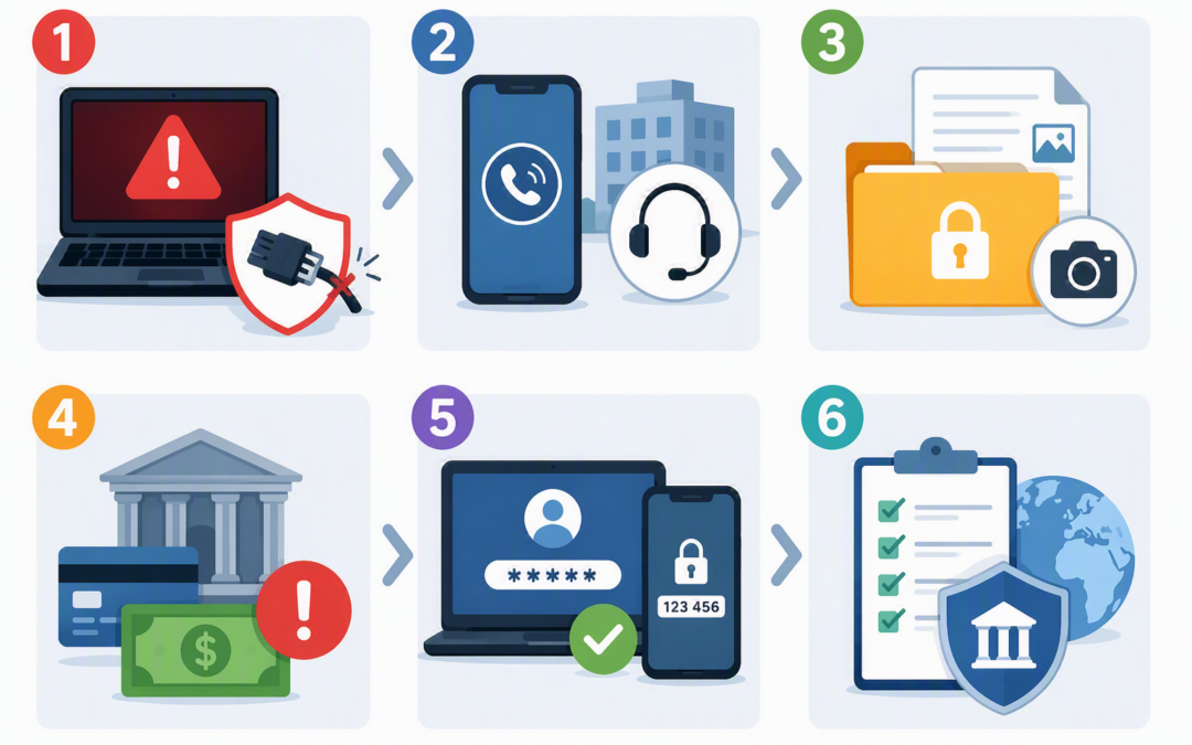 What to do in case of a cyber attack